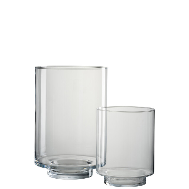 J-Line windlicht laura glas large 23x23x35cm 3013662 large