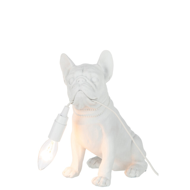 J-Line lamp bulldog poly 25x15x29cm 3001265 large