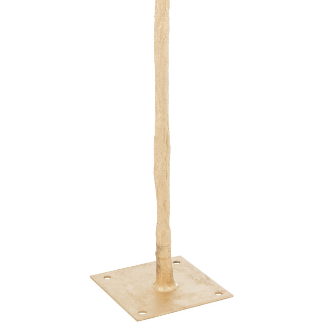 J-Line boom pluimen staal goud/wit large 140x140x190cm 3001720 large