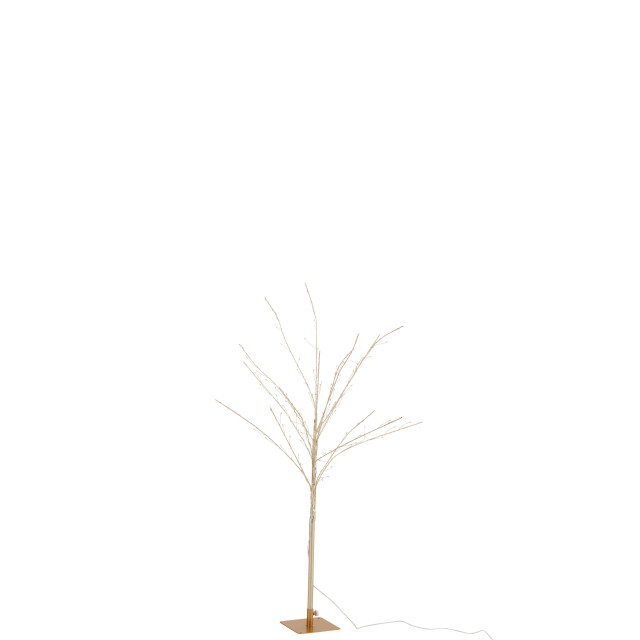 J-Line kale boom+led metaal goud medium 51x51x99cm 3000868 large