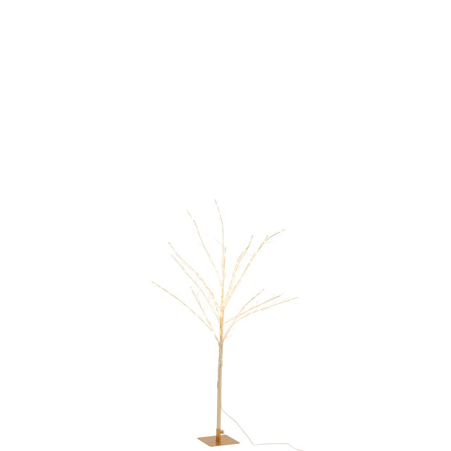 J-Line kale boom+led metaal goud medium 51x51x99cm 3000868 large