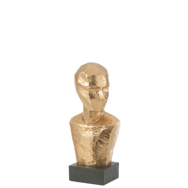 J-Line buste geometrisch goud 17.5x14x38.5cm 3008531 large