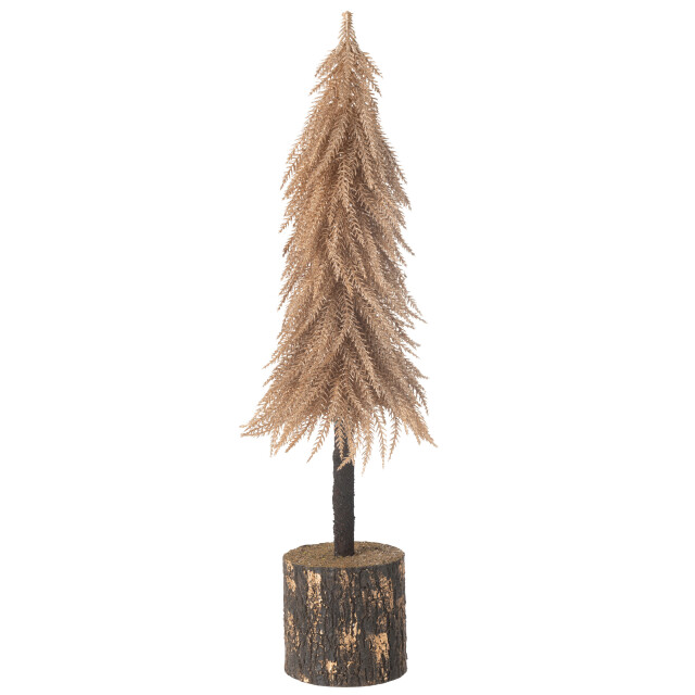 J-Line kerstboom kunststof koper large 16x16x60cm 3010050 large