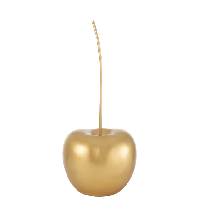 J-Line kers resine goud large 25.5x23x52.5cm 3015162 large