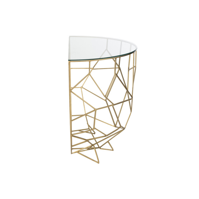 J-Line console moza metaal/glas goud 90x46x76cm 3002269 large