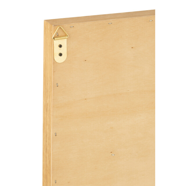 J-Line wanddecoratie zeester hout 45x3.5x45cm 3009116 large