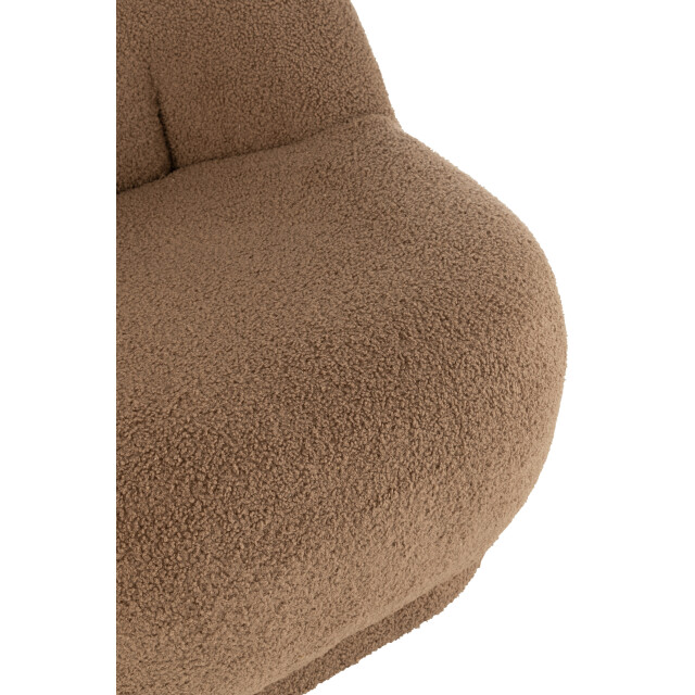 J-Line zetel teddy boucle 78x88x72cm 3001837 large