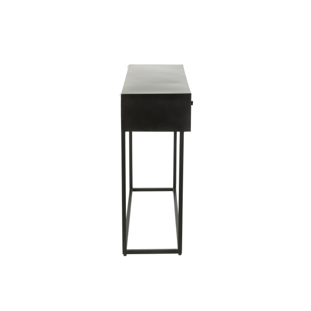 J-Line console shanil hout/ijzer 100x33x81cm 3001785 large