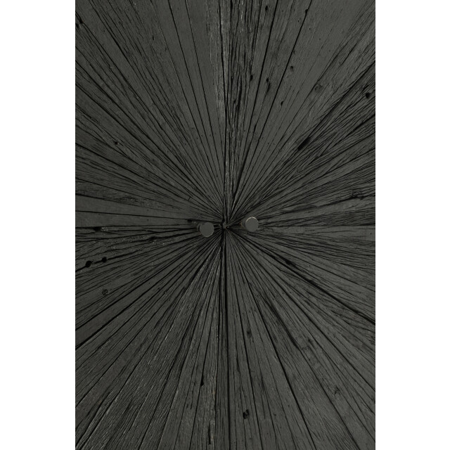 J-Line barkast shanil hout/ijzer 90x40x162cm 3001787 large