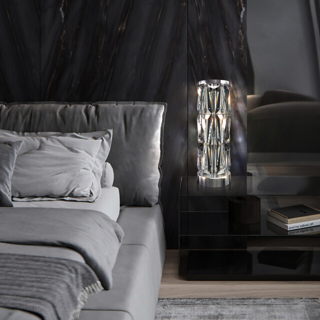 Maytoni tafellamp puntes chroom Ø20 2993873 large
