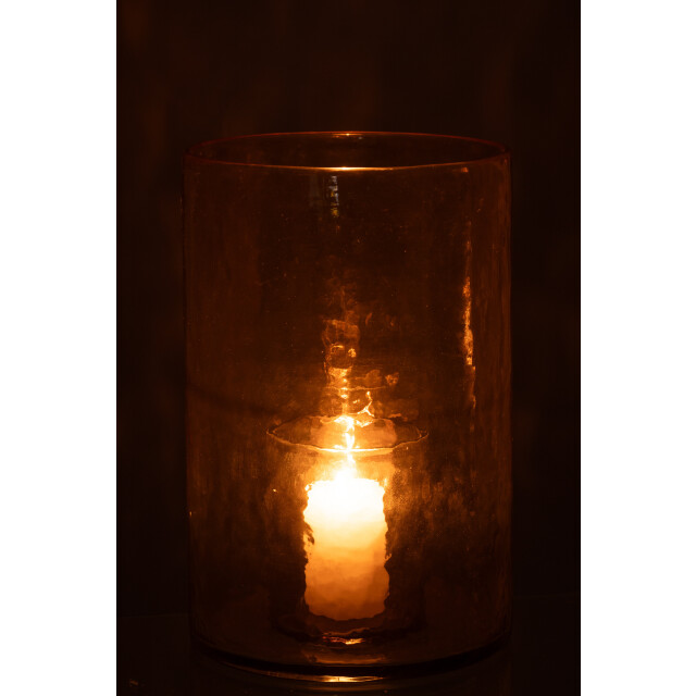 J-Line windlicht dubbel glas large 20.5x20.5x30.5cm 3013740 large