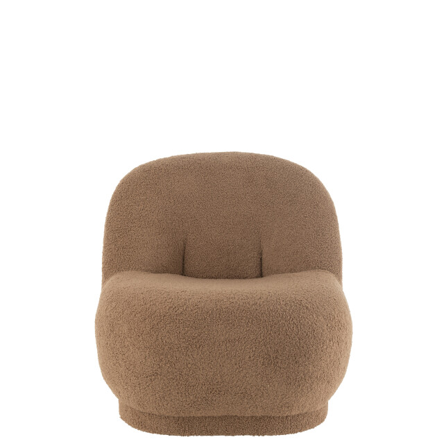 J-Line zetel teddy boucle 78x88x72cm 3001837 large