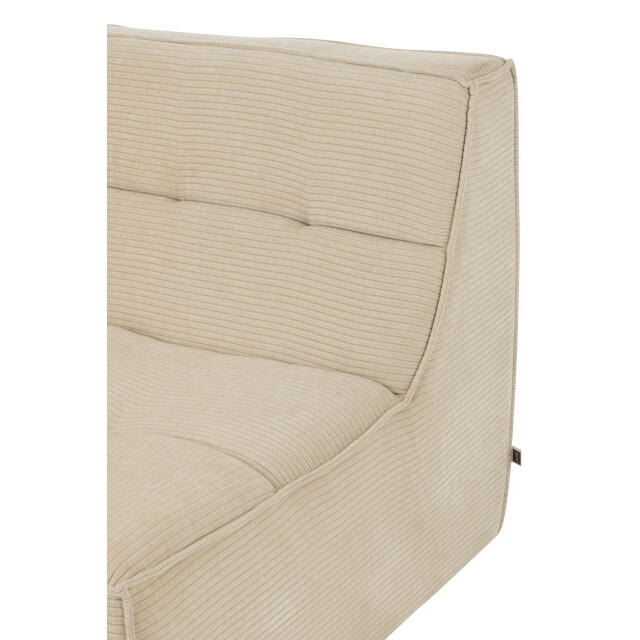 J-Line hoekfauteuil grid populierenhout/schuim 98x98x83cm 3002369 large