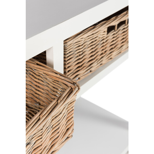 J-Line console + 2 manden hout 110.5x44x82cm 2999708 large