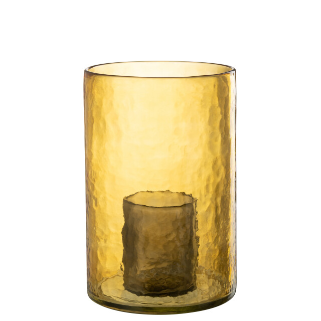 J-Line windlicht dubbel glas large 20.5x20.5x30.5cm 3013740 large