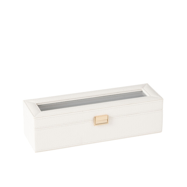 J-Line horlogedoos 6 compartimenten kunstleder 34x10.5x10cm 3009751 large