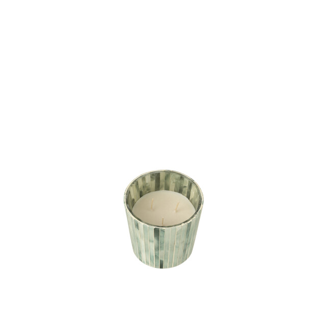 J-Line geurkaars noa seaside bliss licht small 45u 12x12x11.5cm 3015359 large