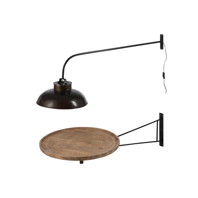 J-Line muurlamp lounge metaal 100x36.5x45cm 3005157 large
