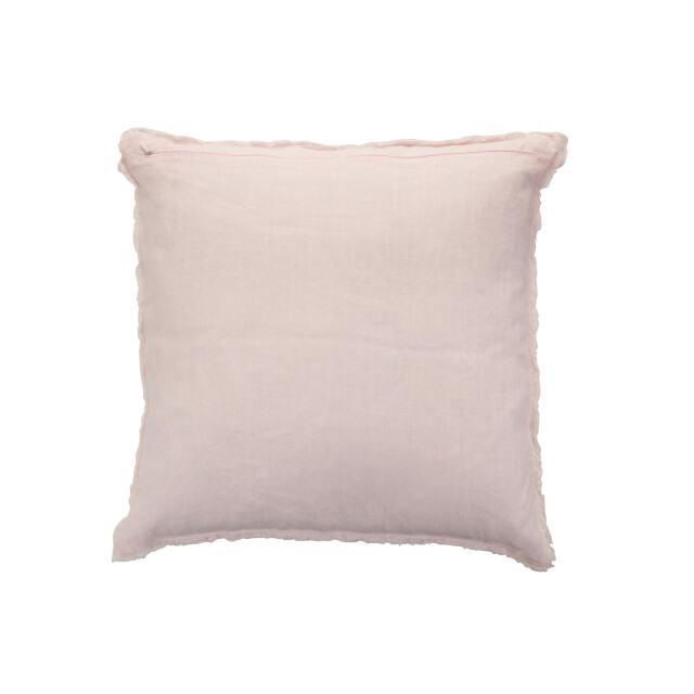 J-Line kussen stonewashed linnen 45x45x2cm 3003047 large