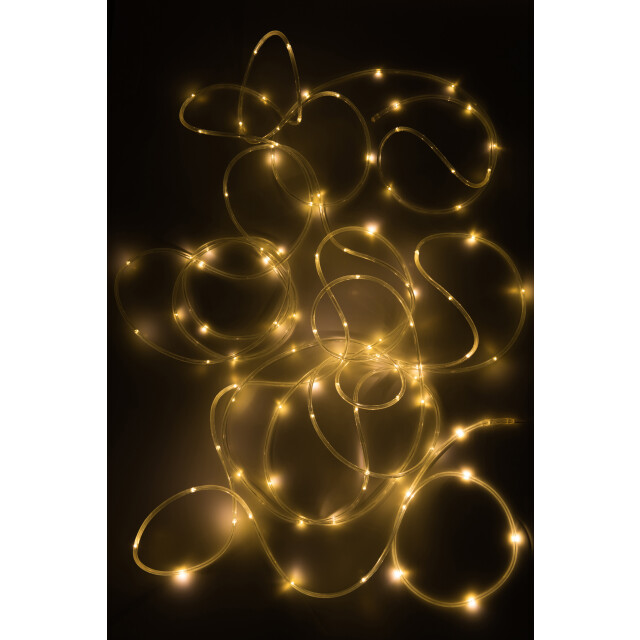 J-Line kerstverlichting 10m in/outdoor warm white plastiek 18x18x6cm 3010803 large
