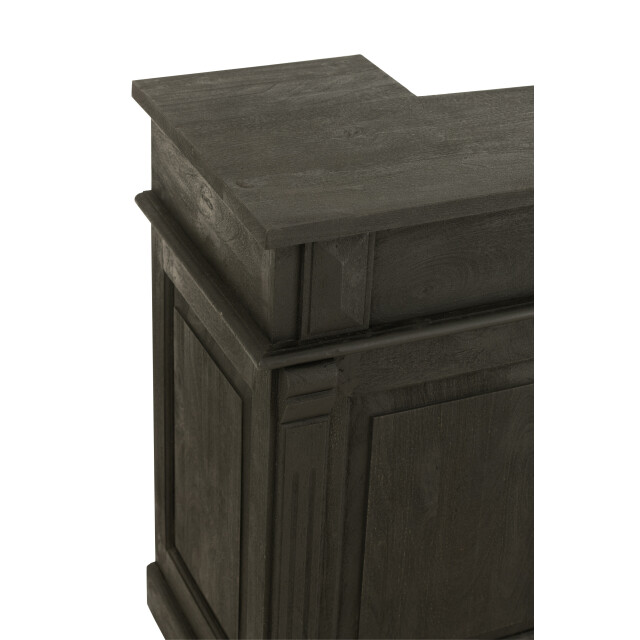 J-Line bar 2 lades mango hout 180x55x106cm 3001691 large