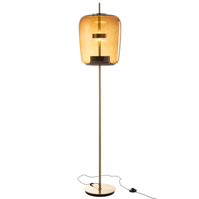 J-Line staanlamp led glas 35x35x168cm 3002662 large