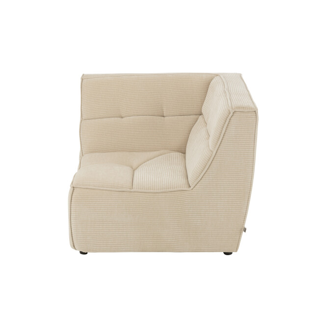 J-Line hoekfauteuil grid populierenhout/schuim 98x98x83cm 3002369 large