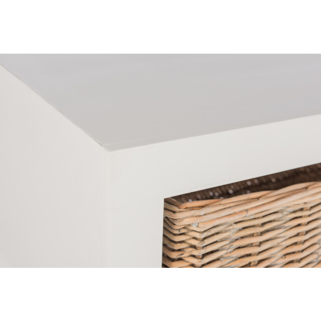 J-Line console + 2 manden hout 110.5x44x82cm 2999708 large