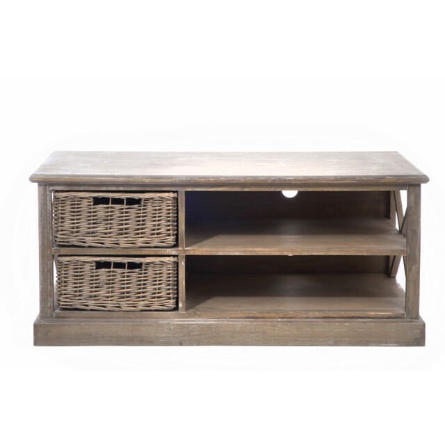 J-Line tv-kast + 2mand 2sch ht grey w 120x49x53.5cm 2999157 large