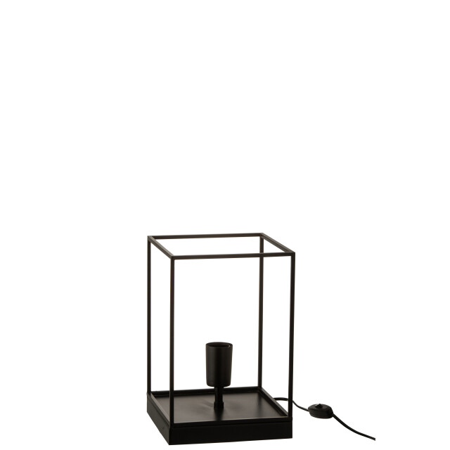 J-Line lamp 1 lamp rechthoekig frame metaal small 20x20x30.5cm 3001035 large