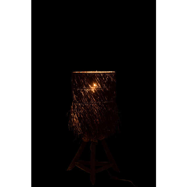 J-Line lamp takken arthur hout small 32x32x61cm 3001174 large