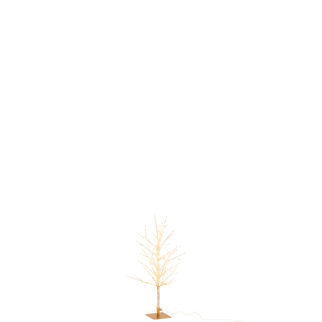 J-Line kale boom+led metaal goud small 34x30x59cm 3000866 large