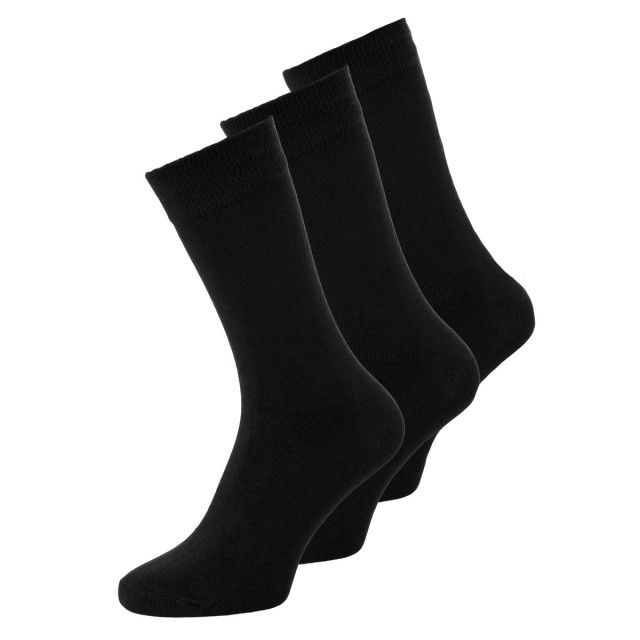 Jack & Jones 3-pack basic bamboo socks 12264085-BLK large