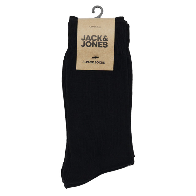 Jack & Jones 3-pack basic bamboo socks 12264085-BLK large