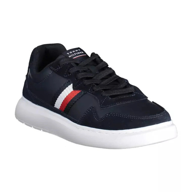 Tommy Hilfiger Verfijnde sneakers Tommy Hilfiger verfijnde blauwe sneakers large