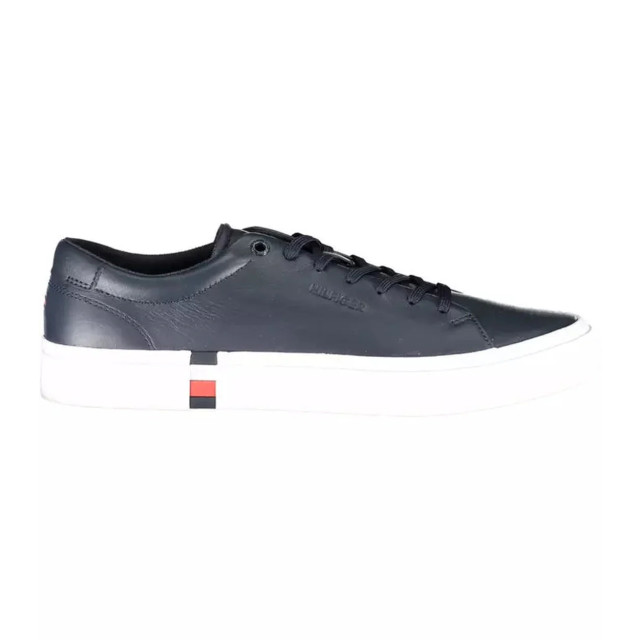 Tommy Hilfiger Slanke sneakers met veters Tommy Hilfiger Slanke blauwe sneakers met veters large