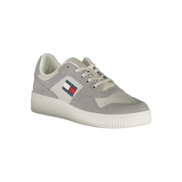 Tommy Hilfiger Polyester sneaker Tommy Hilfiger grijze polyester sneaker large