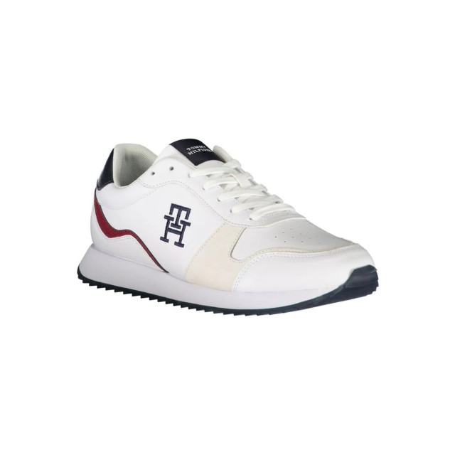 Tommy Hilfiger Te polyester sneaker Tommy Hilfiger witte polyester sneaker large