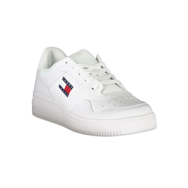 Tommy Hilfiger Chique sneakers met contrasterende veters Tommy Hilfiger chique sneakers met contrasterende veters large