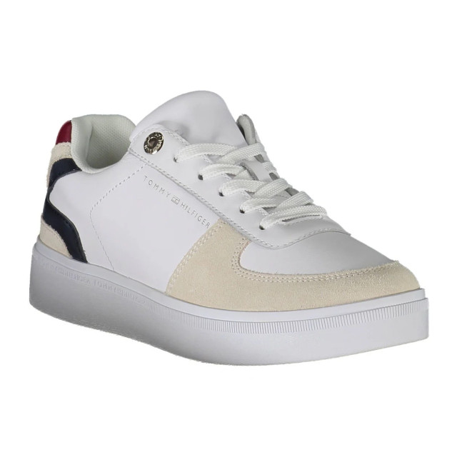 Tommy Hilfiger Chique te sportieve sneakers Tommy Hilfiger chique witte sportieve sneakers large