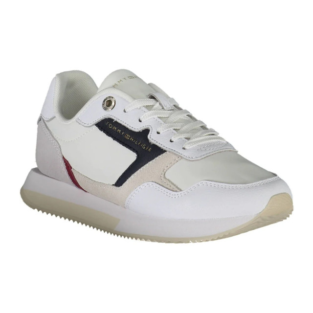 Tommy Hilfiger Chique sneakers met contrasterende veters Tommy Hilfiger chique sneakers met contrasterende veters large