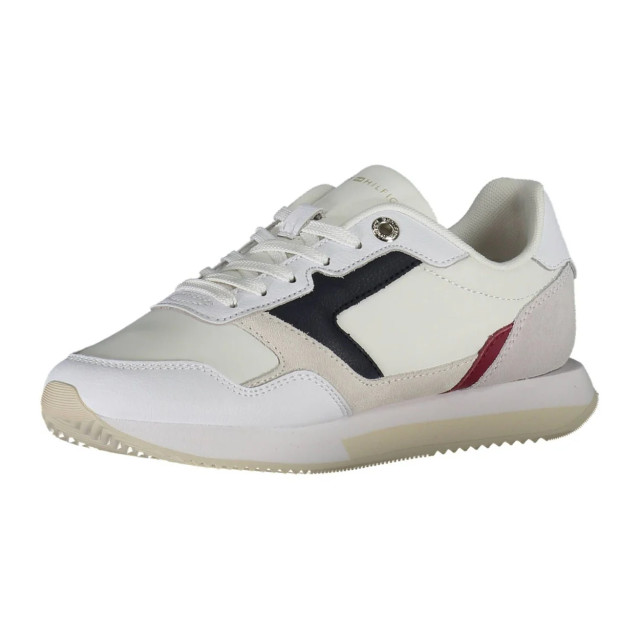 Tommy Hilfiger Chique sneakers met contrasterende veters Tommy Hilfiger chique sneakers met contrasterende veters large