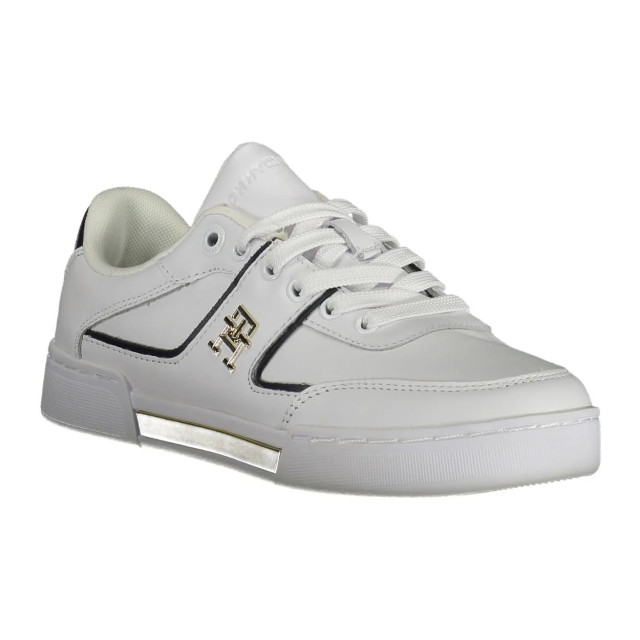 Tommy Hilfiger Milieuvriendelijke chique te sneakers Tommy Hilfiger milieuvriendelijke chique witte sneakers large