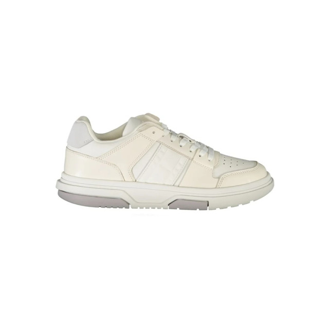 Tommy Hilfiger Chique te sneakers met logodetail Tommy Hilfiger chique witte sneakers met logodetail large