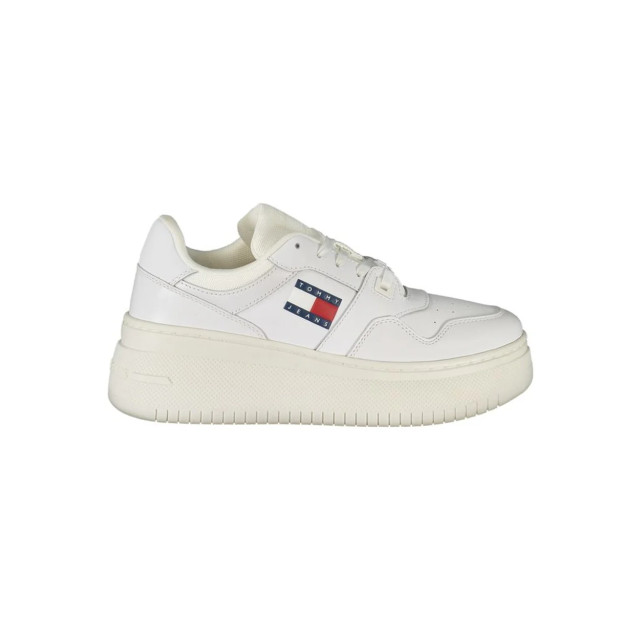 Tommy Hilfiger Polyester sneaker Tommy Hilfiger Essential Platform Sneaker Met Fijn Profiel large