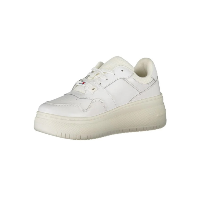 Tommy Hilfiger Polyester sneaker Tommy Hilfiger Essential Platform Sneaker Met Fijn Profiel large