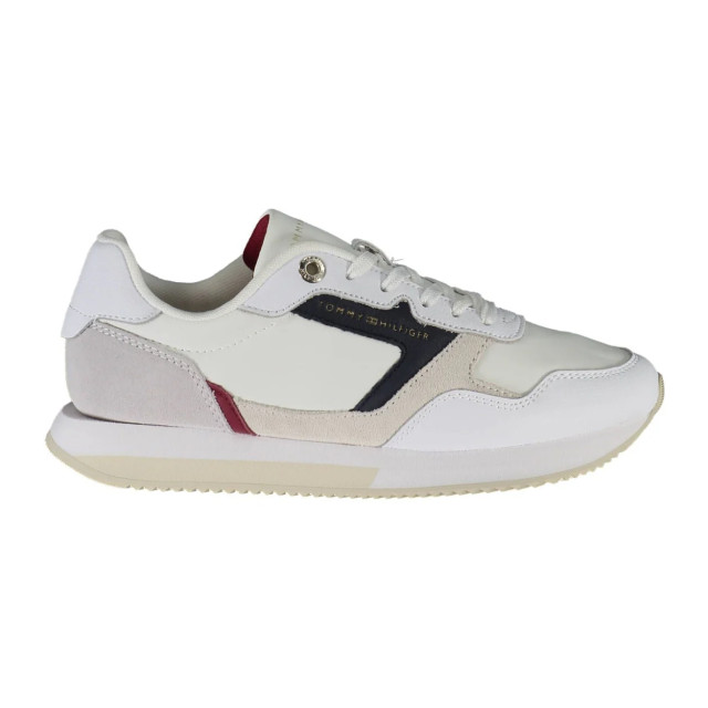 Tommy Hilfiger Chique sneakers met contrasterende veters Tommy Hilfiger chique sneakers met contrasterende veters large