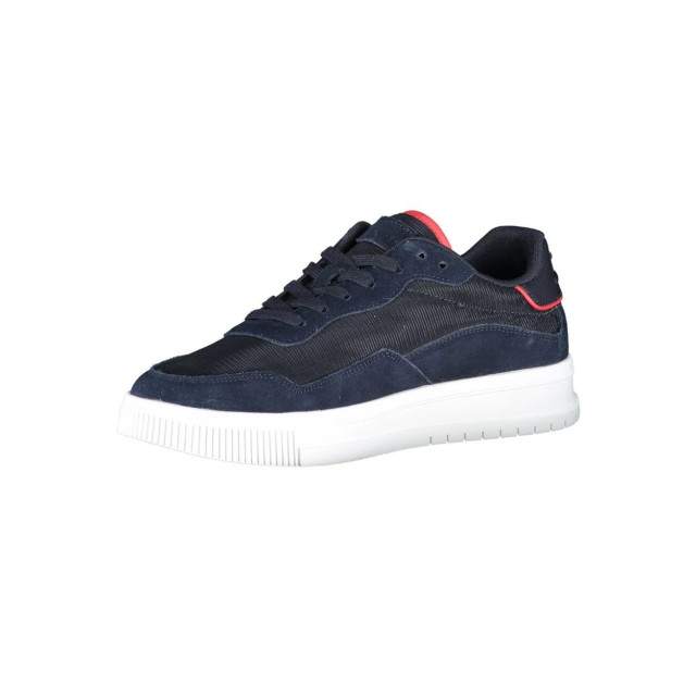 Tommy Hilfiger Chique sneakers met contrasterende details Tommy Hilfiger chique blauwe sneakers met contrasterende details large