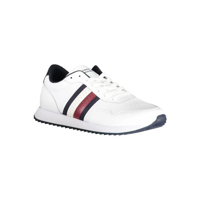 Tommy Hilfiger Te polyester sneaker Tommy Hilfiger witte polyester sneaker large