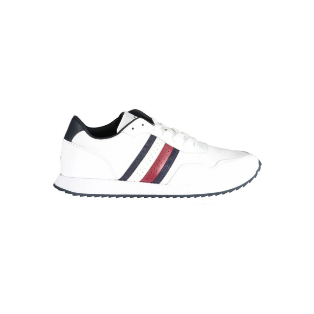 Tommy Hilfiger Te polyester sneaker Tommy Hilfiger witte polyester sneaker large